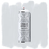 COSMOS CHALK EFFECT ACRYLIC PAINT - ULTRA MATTE RETRO FINISH - 400 ML CAN - PURE WHITE (N02)